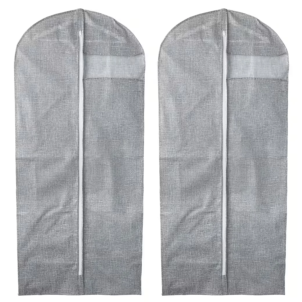 ESTEXO Kleiderschutzhülle 60x135cm 2er Set Kleiderhüllen Aufbewahrung