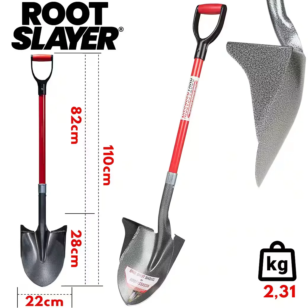 ROOT SLAYER 110 cm, Radius Root Assassin Gartenschaufel robust