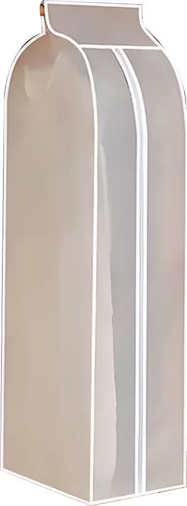 FELIXLEO Kleiderschutzhülle transparent 3D waschbar 50x30x120 cm