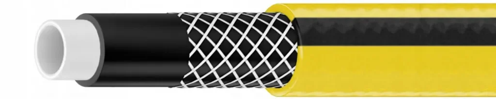 CELLFAST Gartenschlauch-Set 1/2 Zoll 15 m gelb