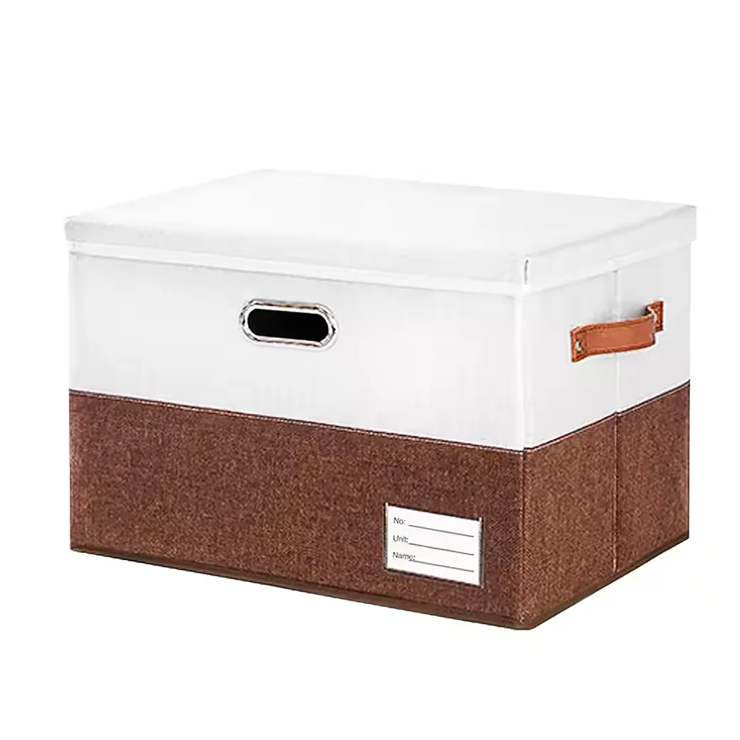 IBETTERTEC Aufbewahrungsbox 40L mit Deckel faltbar 43x30x30cm