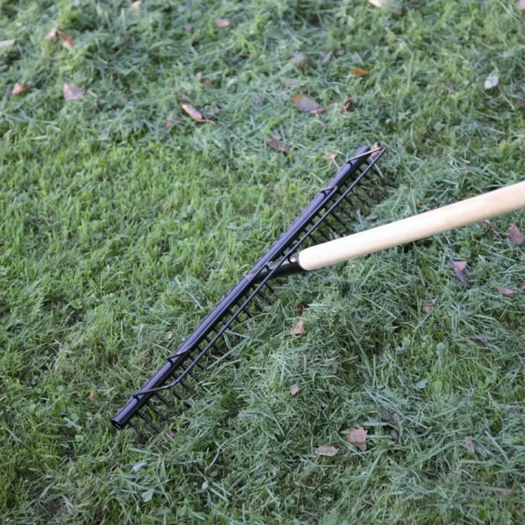 Freund Victoria Parkrechen 44 Zinken 700 mm ohne Stiel grauschwarz