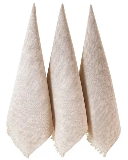 BOHORIA Geschirrtücher 3er Set Premium 100% Baumwolle