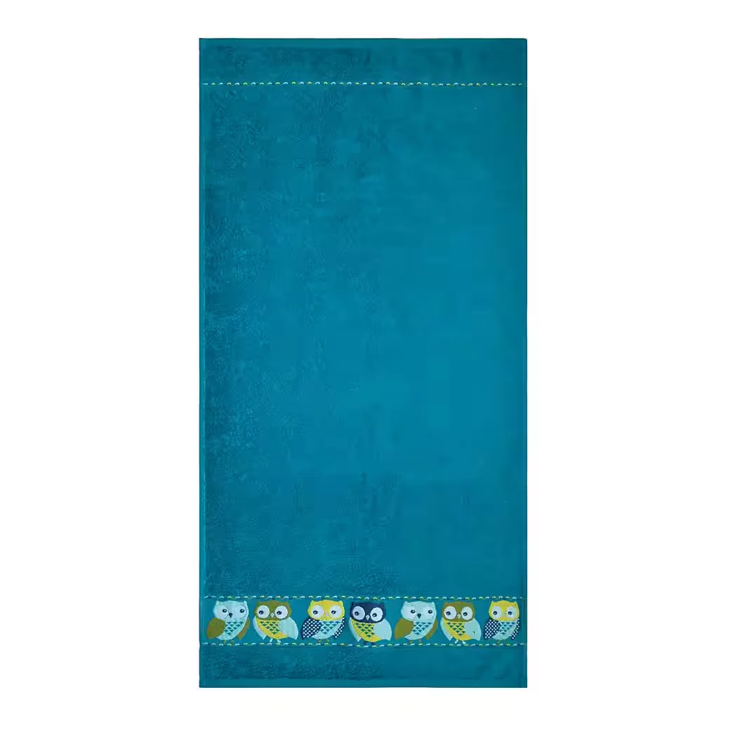 DYCKHOFF Duschtuch Eule Modern 70x140 cm Handtuch