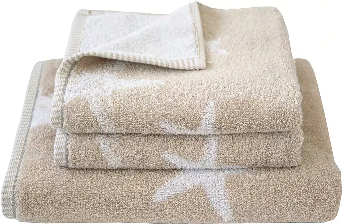 DYCKHOFF Handtuch Maritim Starfish Seestern Motiv