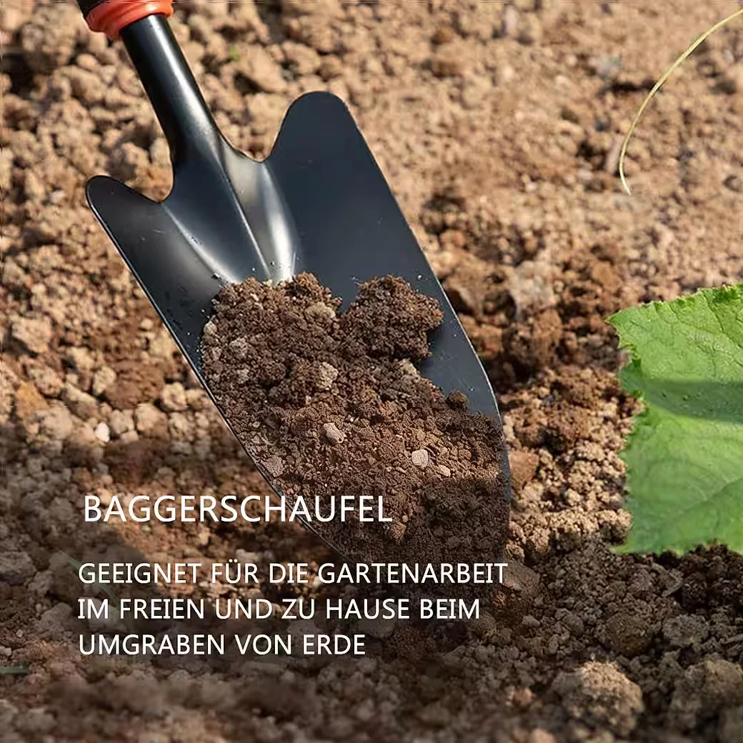 TUWENA Gartenwerkzeug-Set 4-teilig Kleingeräte Gartenset Gartenpflege