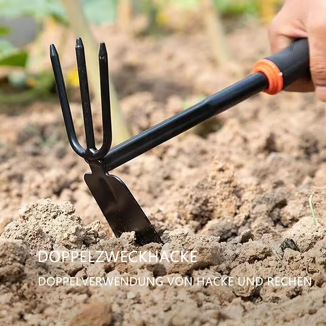 TUWENA Gartenwerkzeug-Set 4-teilig Kleingeräte Gartenset Gartenpflege