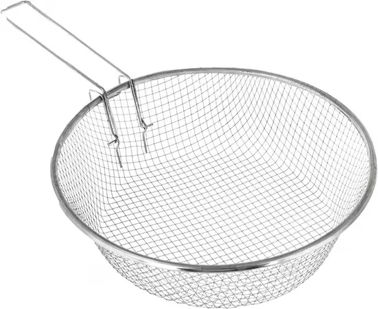 Cheffinger Frittiertopf 24 cm mit Korb Induktion Fritteuse