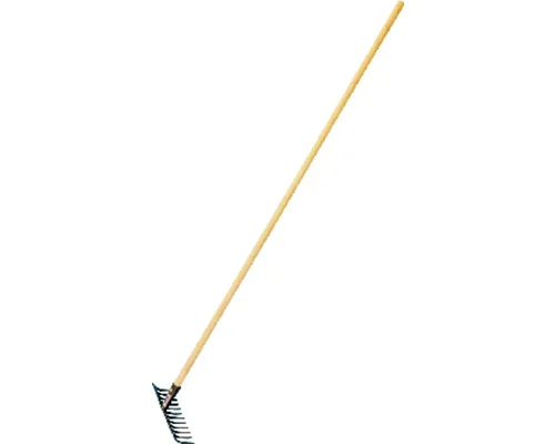 FREUND VICTORIA Gartenrechen 12 Zinken mit Stiel Beetrechen
