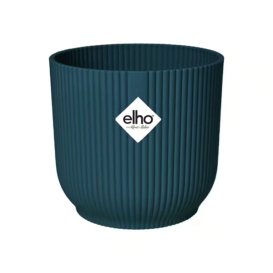 Elho Vibes Fold Blumentopf Durchmesser 14 x 13 cm für Zimmerpflanzen