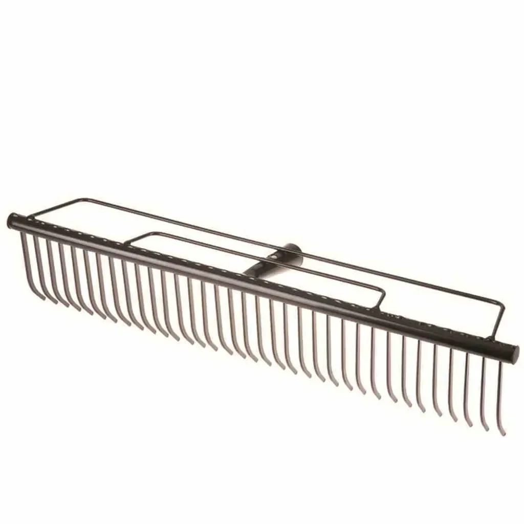 Freund Victoria Parkrechen 44 Zinken 700 mm ohne Stiel grauschwarz