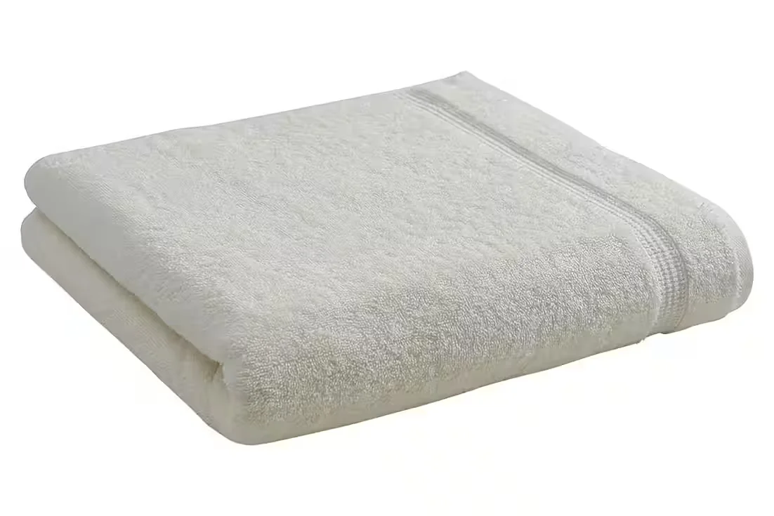 MONDO FERI Duschtuch 67x140 cm Weiß 100 Prozent Baumwolle