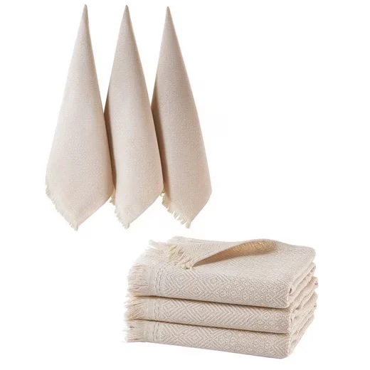 BOHORIA Geschirrtücher 3er Set Premium 100% Baumwolle