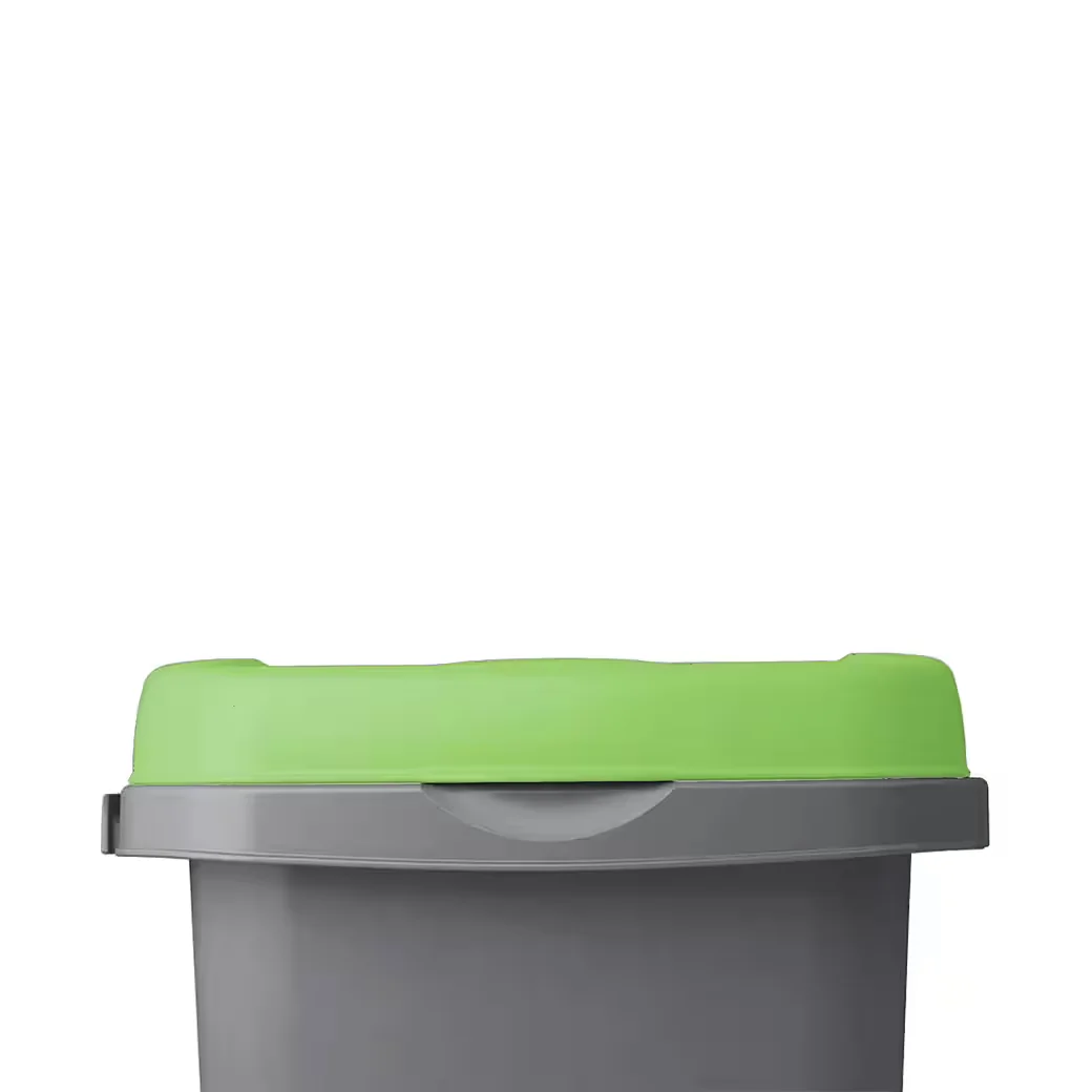Casaria Mülleimer 25 L Küche mit Deckel geruchsdicht Beutelhalter