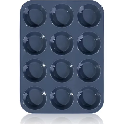 LUXUSKOLLEKTION Silikon Muffinform 12er antihaft 33 x 25 x 3 cm