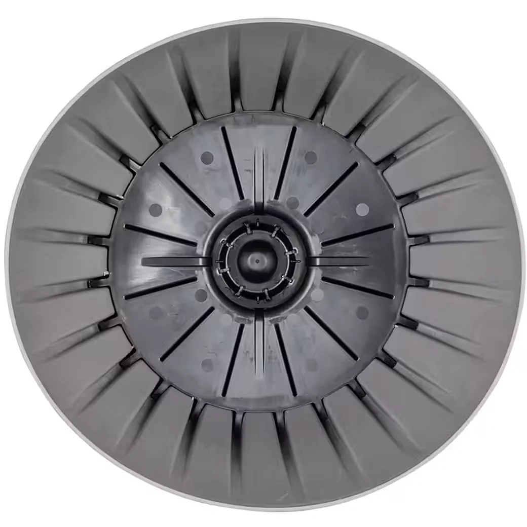 SIENA GARDEN PALMA Pflanzkübel 14,5 cm grau Holzoptik wetterfest
