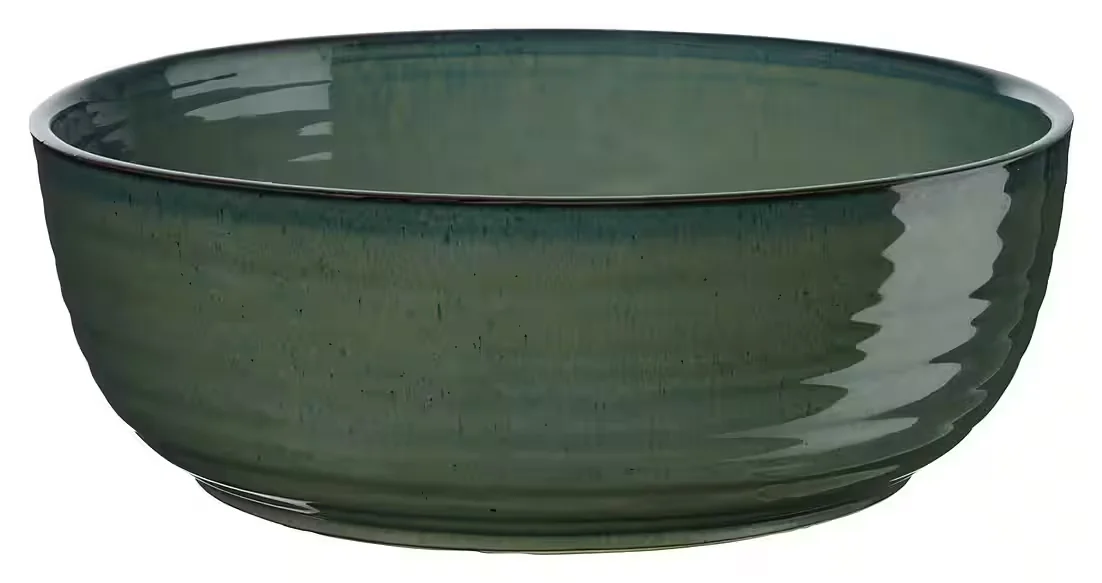 ASA SELECTION Salatschüssel POKEBOWLS grün 25 cm handgefertigt