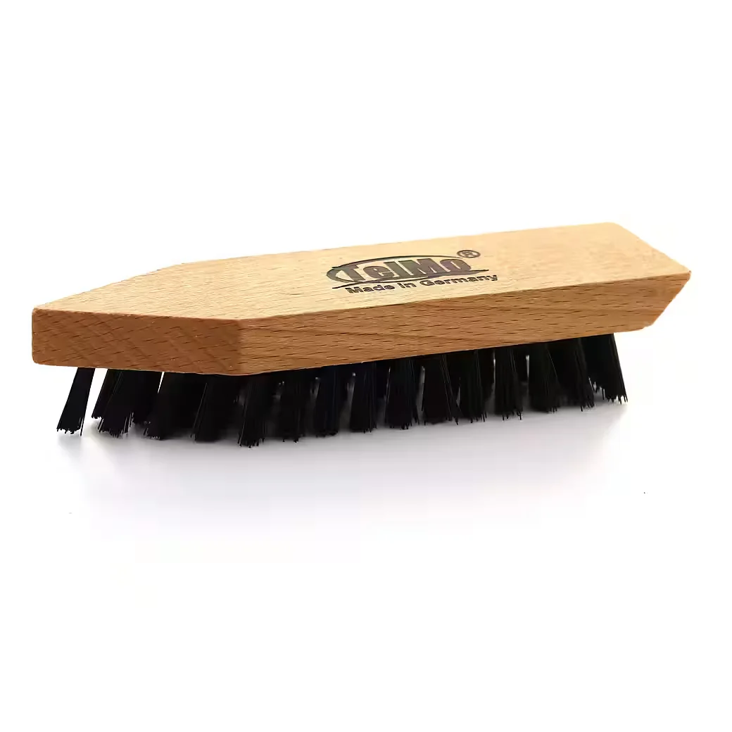 TELMO Reinigungsbürste Holz 16,3 cm schwarz Synthetikborsten lackiert