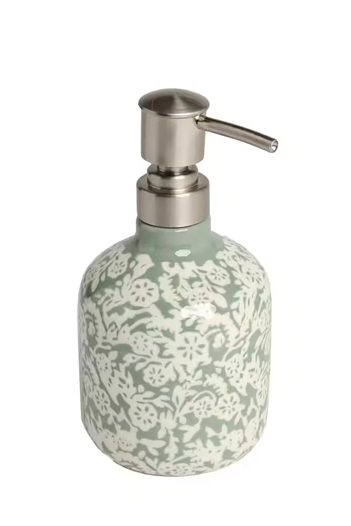 NEXT Seifenspender mit Blumenmuster für Badezimmer und Gästebad