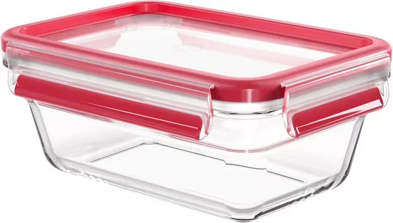 EMSA Clip und Close Glas Frischhaltedosen Set 100 Prozent dicht