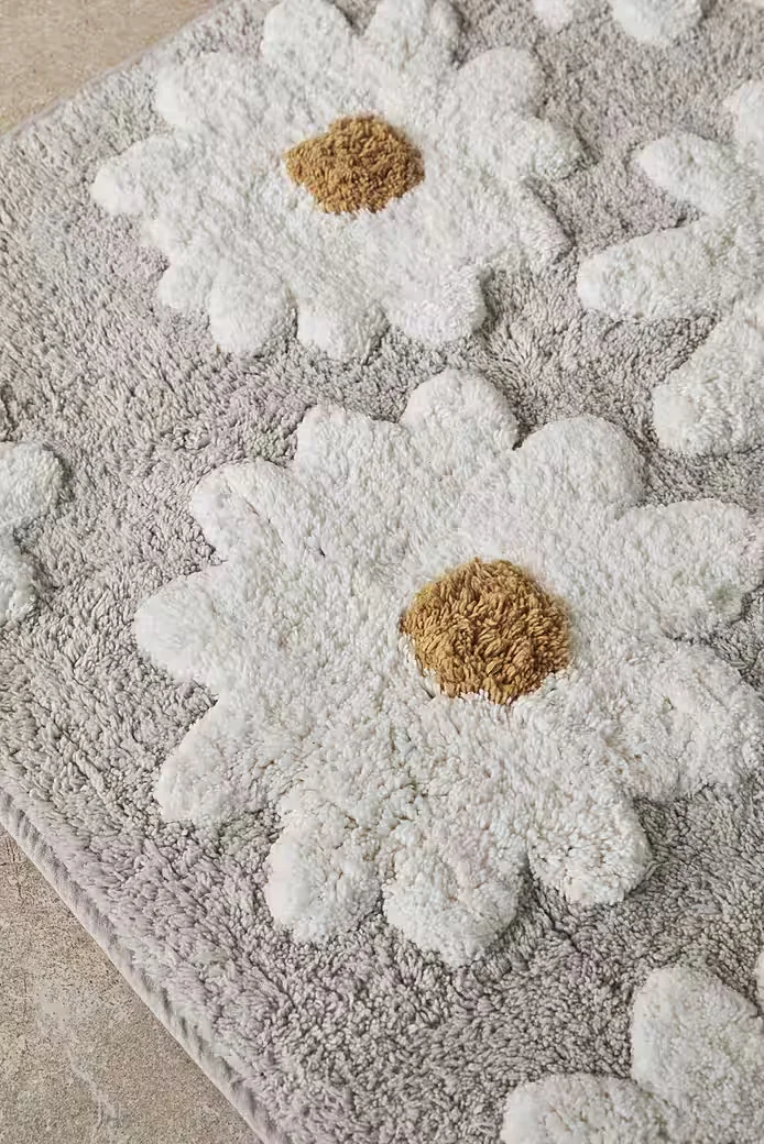 NEXT Daisy Badematte Badteppich aus reiner Baumwolle