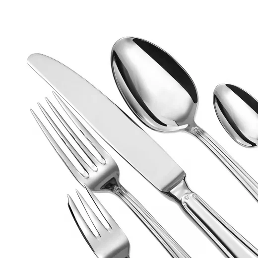 Gräwe Besteck-Set Bayreuth 10-teilig für 2 Personen Edelstahl silber