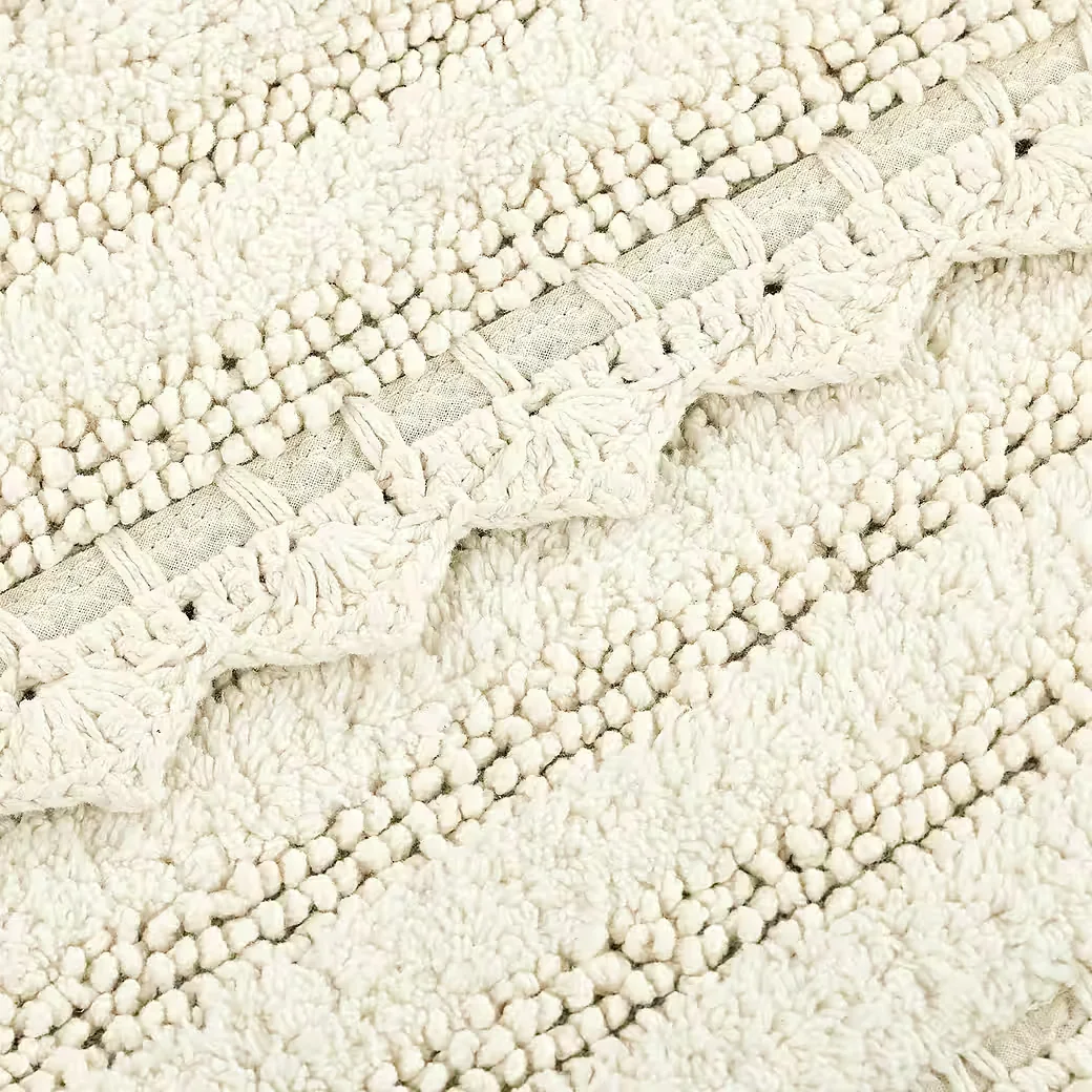MIRABEAU Badematte Yalexir creme Badteppich