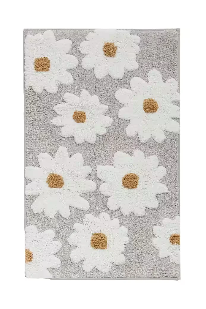 NEXT Daisy Badematte Badteppich aus reiner Baumwolle