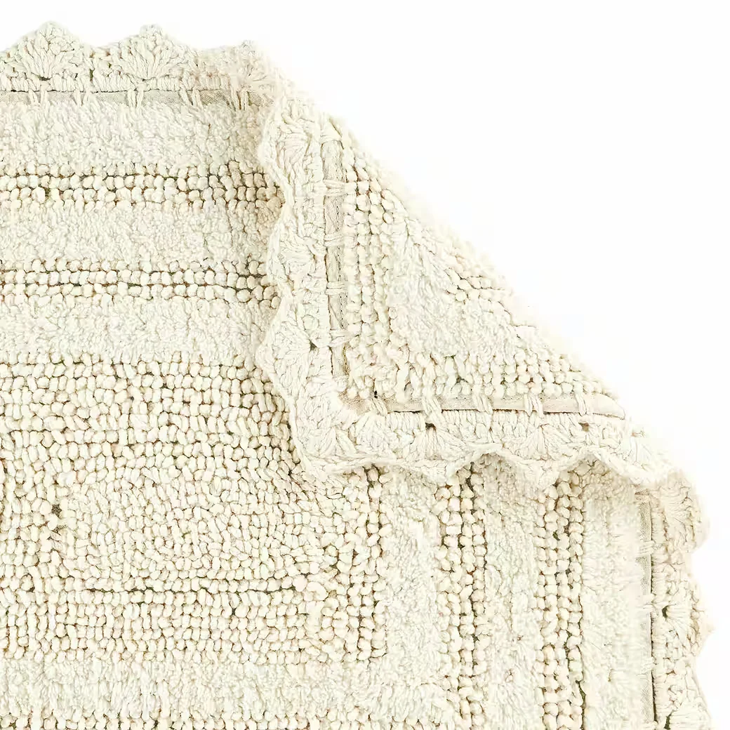 MIRABEAU Badematte Yalexir creme Badteppich
