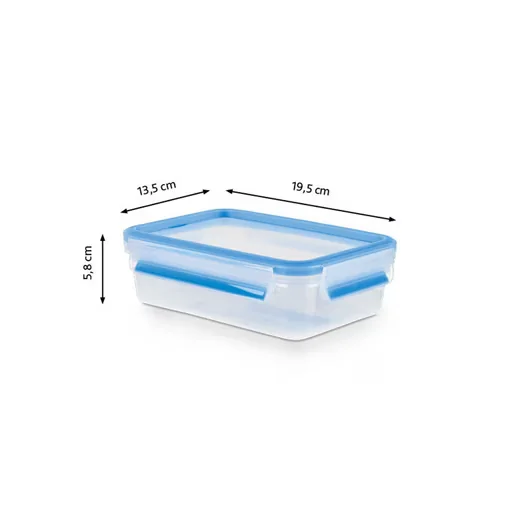 EMSA Clip & Close Frischhaltedosen Set rechteckig 100 % dicht