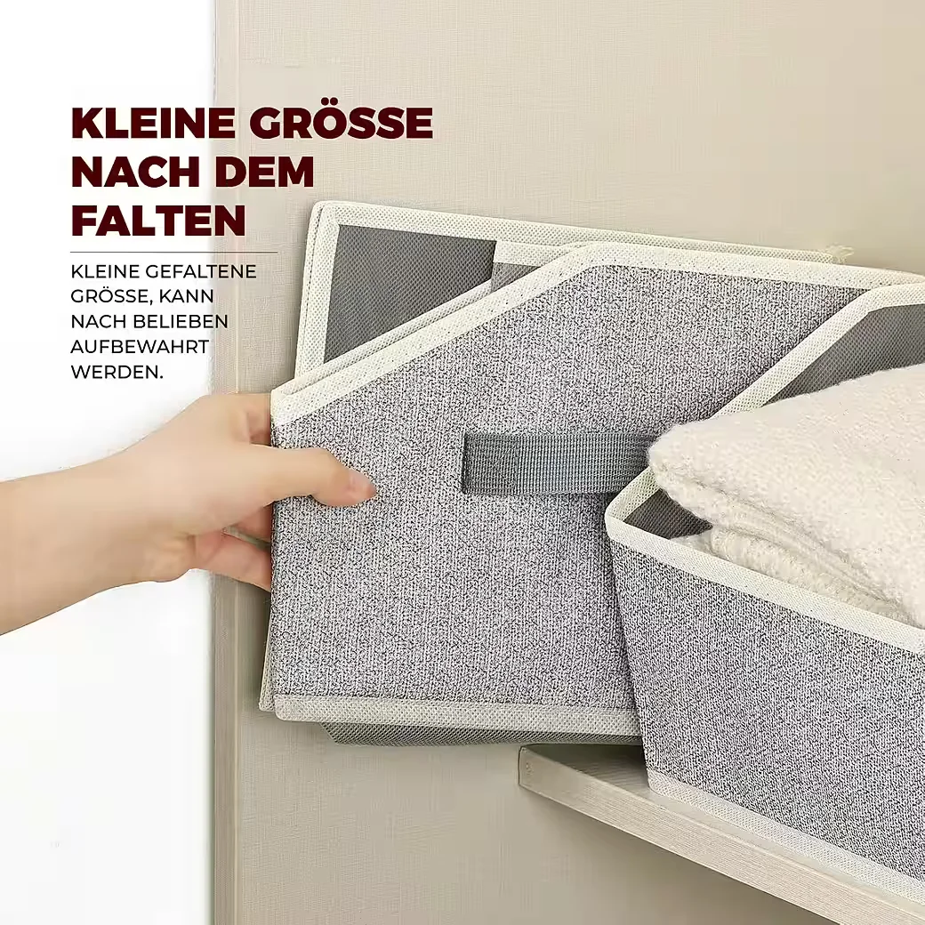 BLINGBIN Aufbewahrungsbox faltbar Aufbewahrungskorb mit Griff Küche
