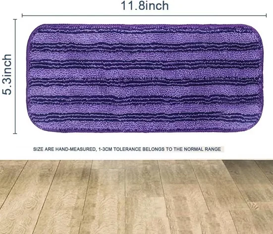FELIXLEO Mikrofaser Ersatzpads 6er Set für Swiffer WetJet waschbar