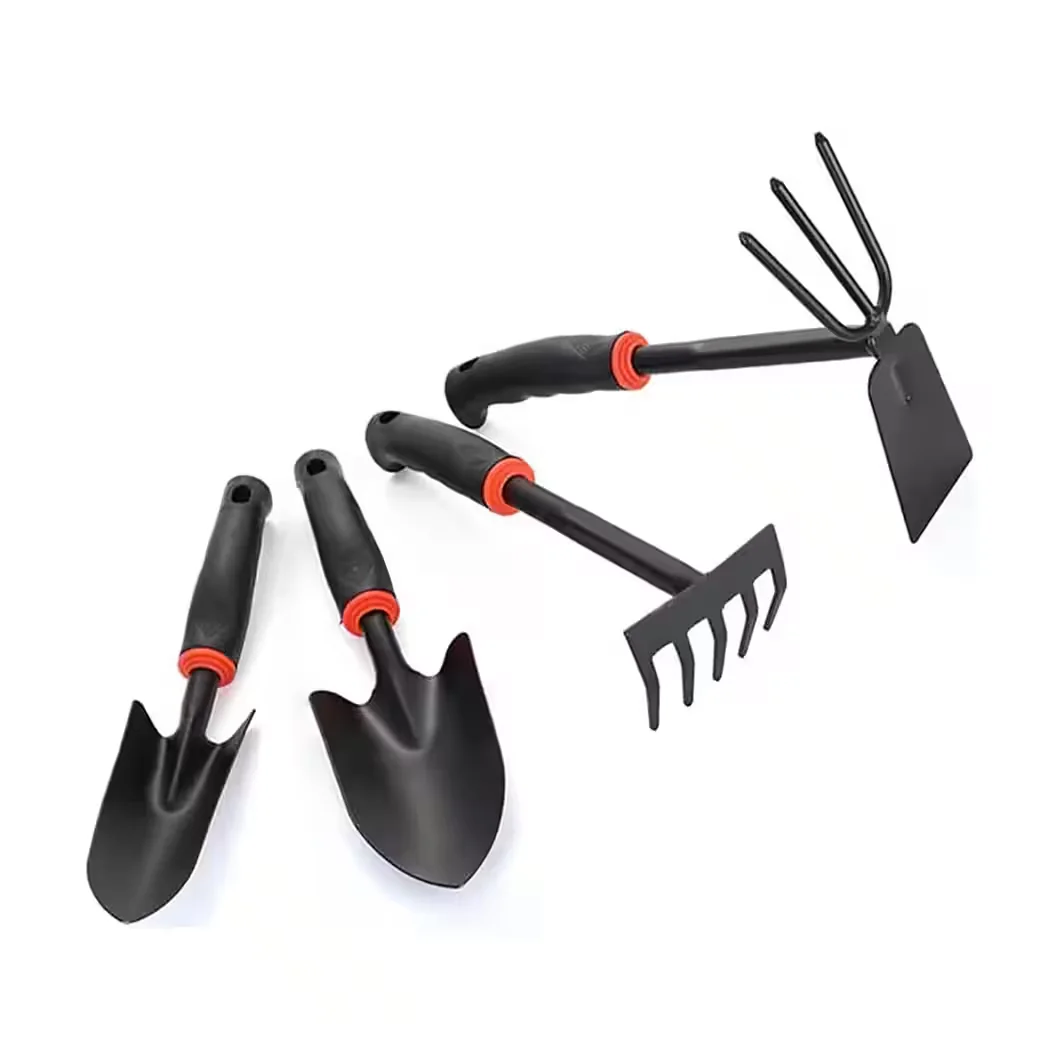 TUWENA Gartenwerkzeug-Set 4-teilig Kleingeräte Gartenset Gartenpflege